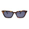 thumbnail image 2 of Womens Retro Vintage Style Horn Rim Cat Eye Hipster Sunglasses Tortoise - Black, 2 of 4