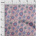 thumbnail image 2 of oneOone Rayon Light Pink Fabric Asian Suzani Craft Projects Decor Fabric Printed By The Yard 56 Inch Wide, 2 of 5
