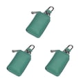thumbnail image 1 of Cartera de cuero Minnieouse monedero portátil para llaves de playa con cierre de cremallera, 1 of 6