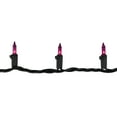 thumbnail image 5 of Northlight Mini Incandescent Christmas Lights - Purple - 7' Black Wire - 35ct, 5 of 6