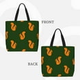 thumbnail image 2 of Easygdp Bold Squirrel Silhouettes Bolsa Tote para Mujer, Bolso de Hombro para Trabajo, Playa, Viajes, Compras y Supermercado, 2 of 7
