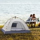 thumbnail image 4 of Ganfancp Carpa de Playa Sombra Sol Refugio para 2-3 Personas con Protección Varillas de Fibra de Vidrio Bolsa de Transporte Estacas Líneas de Tiro Incluidas 2X1.5X1.1M Liquidación Ventas Hoy Ofertas, 4 of 5
