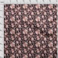 thumbnail image 4 of oneOone Cotton Poplin Twill Wine Fabric Florals Craft Projects Decor Fabric Printed By The Yard 56 Inch Wide, 4 of 5