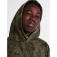 thumbnail image 4 of Weekend Academy Boys Garment Washed Fleece Hoodie, Sizes 4-18, 4 of 5