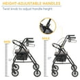thumbnail image 2 of Drive Medical R726BK 4-Wheel Rollator 1 Each, 2 of 7