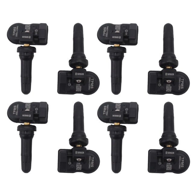 Sensor MX Programable de 8 Piezas 315 MHZ + 433 MHz 2 en 1 Monitoreo PresióN NeumáTicos Herramienta TPMS Editable Universal-