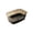 H, variant on HWRETIE Semi Enclosed High Sided Cat Litter Box Splash Proof Open Top Design Spacious Cat Toilet for Cats Under 10 Pounds Easy Clean Indoor Litter Tray