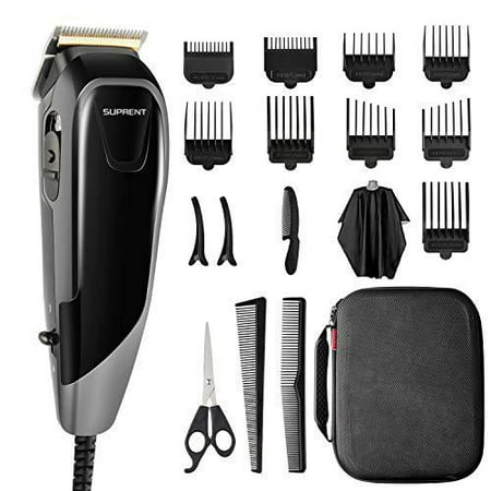 SUPRENT Corded Hair Clippers for Men Kids Professional, 21-Piece Home Hair  Cutting Kit, 30 Precise Haircut Lengths, 10 Guide Combs, Hair Trimmer with  Scissors Case | Walmart Canada
