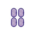 thumbnail image 1 of 4 Pack Washable Replacement Filter for Dyson D30 DC31 DC34 DC35 DC44 DC45 DC56 Vacuum Cleaner, Replace 917066-02, 1 of 5