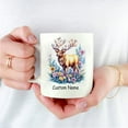 thumbnail image 4 of Personalized Cute Elk Coffee Mug – Custom Gift for Elk Lovers, Parents, Siblings, Kids – Perfect for Animal Enthusiasts – Ceramic Coffee Mug Available in 11oz, 4 of 6