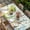 Green, variant on Easter Table Cloths for 4 Foot Rectangle Tables, Eggs Gnomes Bunny Elegant Pastoral Rustic Patio Waterproof Elastic Fitted Tablecloths, Washable Rectangular Table Cover for Camping