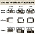 thumbnail image 4 of Artnice Checkered Easy Jute Indoor Outdoor Rugs, 5x7 Washable Area Rugs for Living Room, Non Slip Carpet Mats for Home Décor, 4 of 9