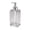Clear-CL-home supplies, variant on LEFTHIGH Home Hand Soap Dispenser Bottle 450ml Clear Plastic Pump for Bathroom Kitchen Counter Liquid Lotion Shampoo Refillable Gray Black White Easter