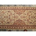 thumbnail image 4 of Rare Beige Amazed Floral Soft Hand Knotted Carpet Hall Way Runner Rug (23.1 x 2.6)', 4 of 9