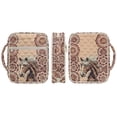 thumbnail image 6 of FOR U DESIGNS Boho Mandala Horse Pattern Bible Case Handbag with Handle Quilted Bible Holder Case Bible Journaling Supplies Bible Carrier Tote Bag for Bible Study/Daily Use, 6 of 7