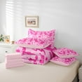 thumbnail image 6 of jejeloiu Western Cowgirl Boots 7-Piece Twin Bedding Sets,Retro Bull Skull Bedding Comforter Set,Cactus Snake Pattern Sheet Sets For Girls Kids,Microfiber Bedroom Decor Reversible, 6 of 8