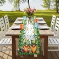 thumbnail image 4 of Table Runners 70 Inches Long Dress Scarves, St. Patrick's Day Farmhouse Coffee/Dining/Kitchen Table Decor, Holiday Table Runner, Lucky Shamrocks Harp Beer Spring Plants 13x70 Inch, 4 of 9