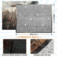 thumbnail image 4 of Fluorescent Cover blanket 70x55 inch frannel blanket Office nap blanket Camping blanket Bedding travel blanket Glow blanket Steampunk Airship, 4 of 8