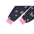 thumbnail image 6 of Rimyaw Toddler Girls Pajamas Sets Panda Long Sleeve Cotton Shirts & Pants Sleepwear PJS Set 2T, 6 of 8