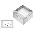 thumbnail image 2 of BTOER Kit de Prise Encastrée Plate Cachée avec ports de Charge Duplex Encastrés 15A et USB, 2 of 9