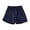 Navy, variant on Eltusu Girls Athletic Shorts, Elastic Waistband Outdoor Loose Fit Casual Summer Shorts Purple Size 5-15 T