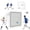 Rebounder-4’x4', variant on Slsy 8x6ft Rebounder Net with 5 Angles, 2-in-1 Galvanized Steel Soccer Goal,UV-Resistant & Weatherproof for Backyard Practice