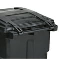 thumbnail image 7 of Toter 64 gallon black garbage can with wheels and lid, 7 of 7