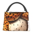 thumbnail image 1 of Balery Cartoon Cheetah With Attitude Bolsa de Aislamiento Portátil – Bolsa de Almuerzo con Forro de Aluminio Mejorado, Funda Impermeable y Fácil de Limpiar para Picnic y Caja de Almuerzo, 1 of 6