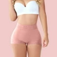 thumbnail image 2 of yunLCZ Women's Cotton Underwear High Waist Butt Memory Strip Lace Body Shape Pants And Abdomen Tightening Four Tight Ties Women's Underwear, 2 of 4