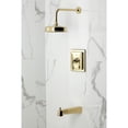 thumbnail image 2 of Kingston Brass KB5892AL Revival Single-Handle Pressure Balanced Tub and Shower Faucet, Polished Brass, 2 of 7