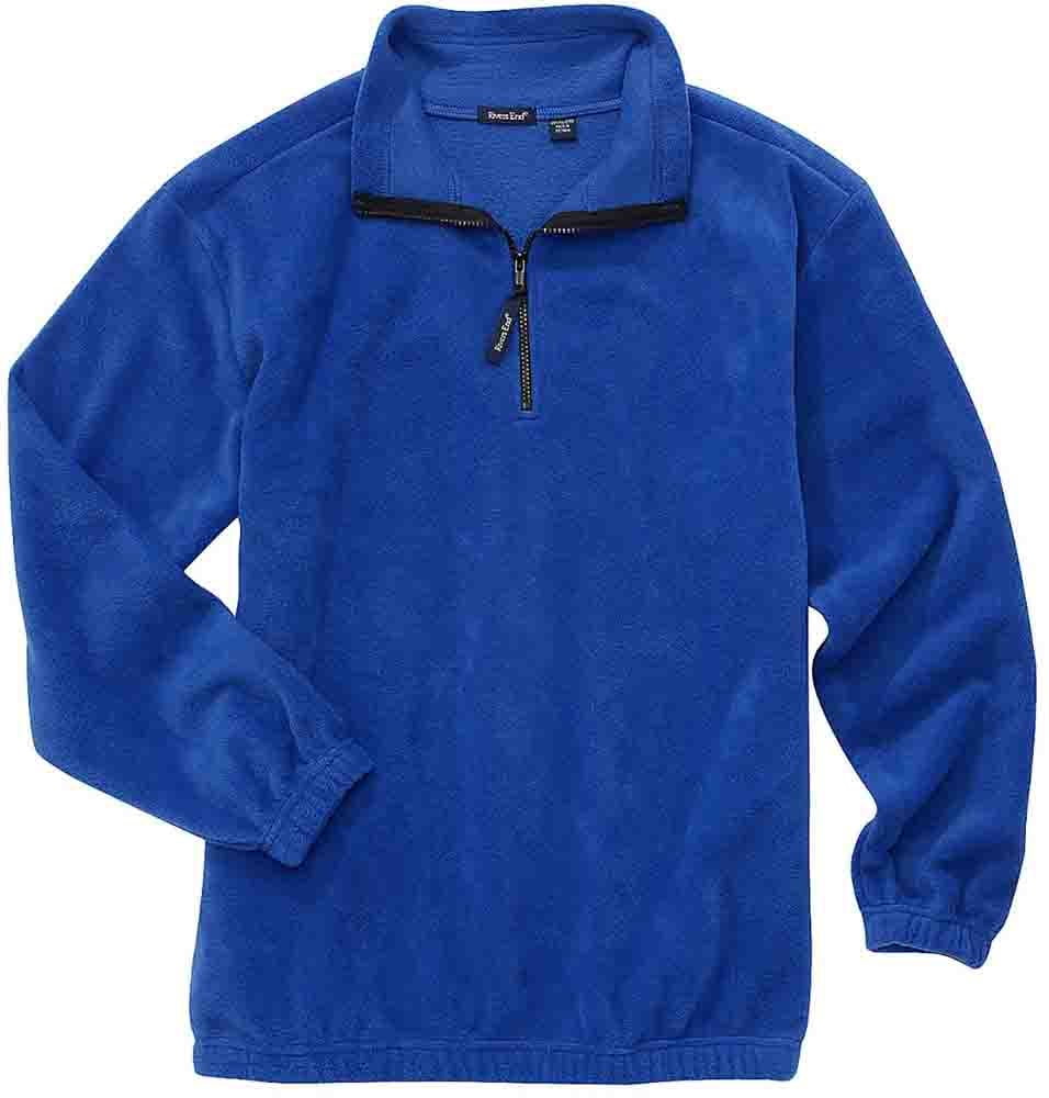 Mens Clothing Jackets Casual jackets Amazon Essentials Quarter-zip Polar Fleece Jacket in Blue for Men 