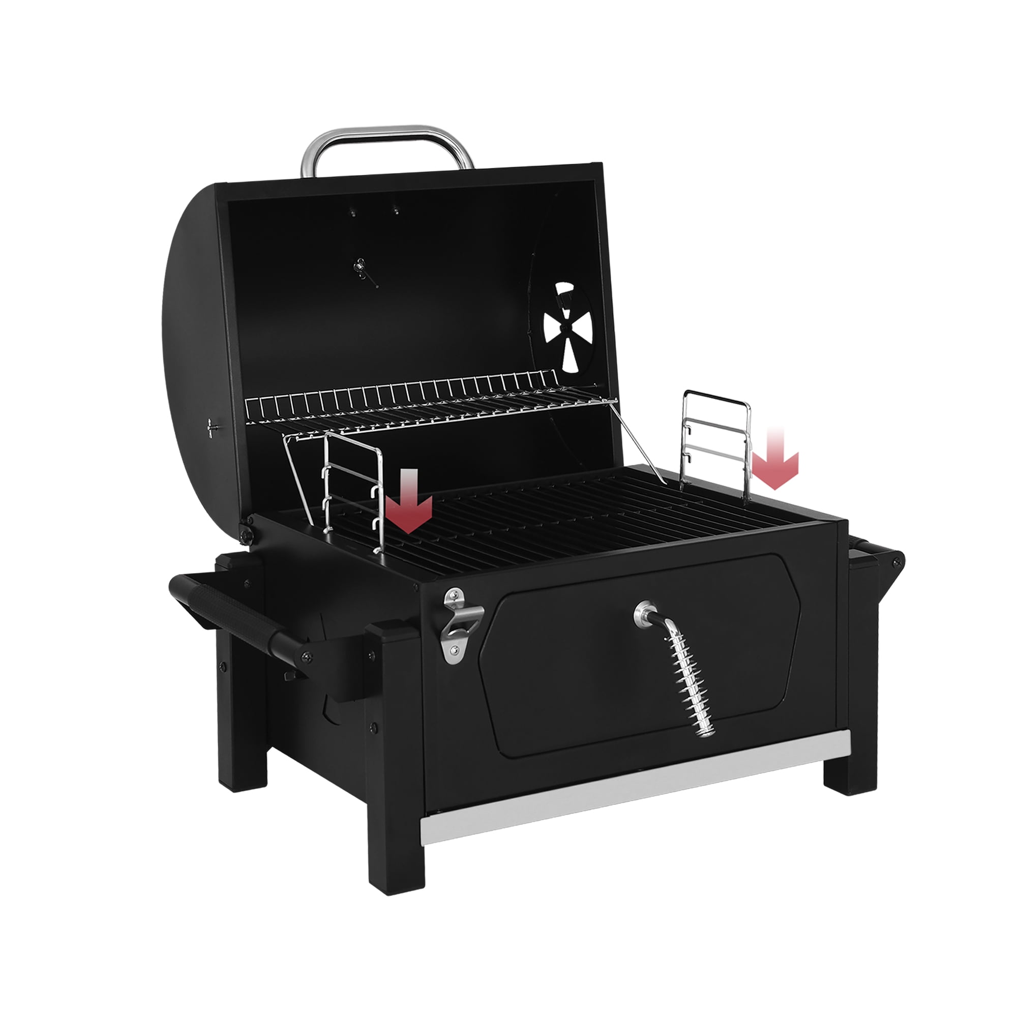 Royal Gourmet CD1519 Portable Charcoal Grill with Two Side Handles