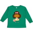thumbnail image 3 of Inktastic Easter Girl African American Girls Long Sleeve Toddler T-Shirt, 3 of 5