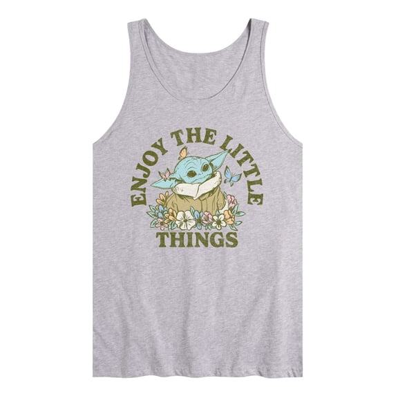 Star Wars - The Mandalorian Enjoy The Little Things - Men's Sleeveless Graphic Tank