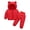 Red, variant on Boys Winter Outfits Lightweight Padded Hooded Coat Pants Snowsuit, Sizes 9-12M