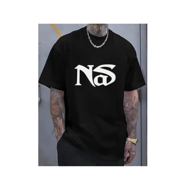 Nas Hip Hop Rap Music T-Shirt Tee For Adult, Men, Women, Teen, Teenager, Adolescent, Youth.
