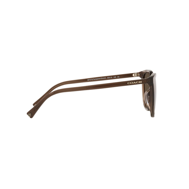 COACH HC8338U C8006 567273 Transparent Brown Square  display picture 3
