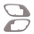 thumbnail image 2 of Kit de Molduras de la Cubierta de la Manija Interior de la Puerta Juego de 2 Piezas de Manija Interior de Coche para Decoración de Puerta Interior Juego Gris de Repuesto para ANGGREK  Otros, 2 of 8