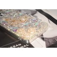 thumbnail image 5 of Compatible with iPhone 15 Pro Max Bling Glitter Case,Luxury Bling Diamond Rhinestone Gemstone 3D Butterfly and Rose Flower Gemstone Soft TPU Back Cover Case for Women Girls with iPhone 15 Pro Max, 5 of 10