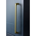 thumbnail image 4 of Goo-Ki Brushed Gold Cabinet Pulls with 6.3'' Hole Centers, Modern Style Zinc Alloy Cabinet Handles for Dresser,Wardrobe,Cupboard- 6 Pack, 4 of 4