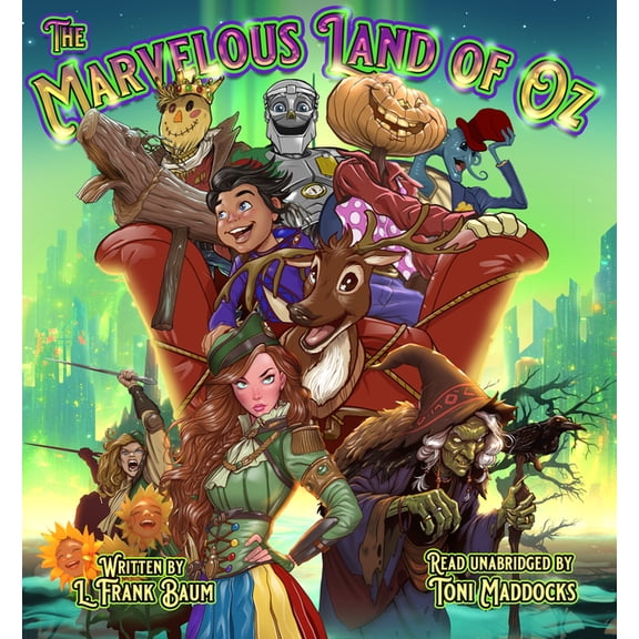 Oz The Marvelous Land of Oz, Book 2, (Audiobook)