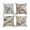 As shown, variant on Embroidered Throw Pillow Covers 4 PC Square Spring Flower Printed Decorative Pillow Covers for Home Decorations As shown