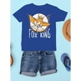 thumbnail image 3 of Fox King T-Shirt Juniors -Image by Shutterstock,  x-Large, 3 of 4