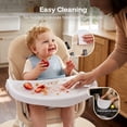 thumbnail image 5 of HARPPA Baby High Chair, 8 in 1 Convertible Highchair for Babies & Toddlers, Khaki, 5 of 11