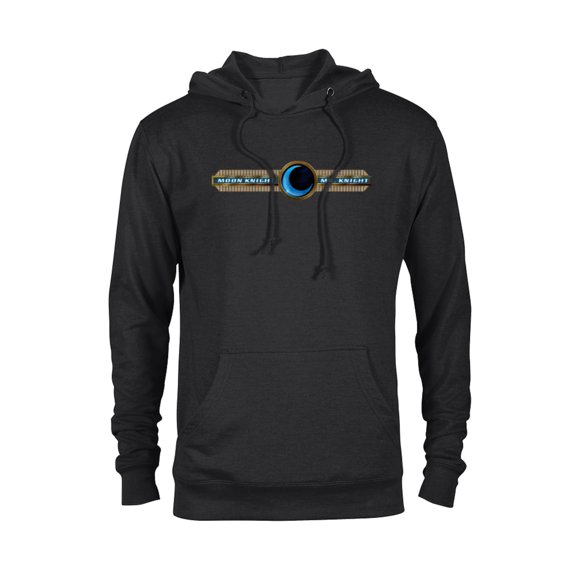 Marvel Moon Knight and Mr. Knight Crescent - Pullover Hoodie for Adults - Customized-Black