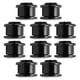 thumbnail image 4 of 10 Uds. Pernos de plato de 4,9 MM bicicleta de montaña bicicleta de una sola velocidad aleación de aluminio tornillos de rueda de cadena única negro, 4 of 15