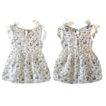 thumbnail image 7 of Kids Baby Girls Floral Strap Princess Dresses Summer Sleeveless Dress,1-5Y, 7 of 7