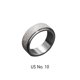 thumbnail image 4 of Guardurnaity Anillos para hombre, exquisito estilo Simple, Color sólido, anillo de acero de titanio para hombre, accesorio de decoración de moda, Ropa, zapatos y accesorios Miscelánea Plata 20 mm Guardurnaity AP012967-09, 4 of 6