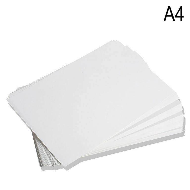 100 Sheets A4 Sublimation Heat Transfer Paper for Inkjet Printer Mug T-shirt