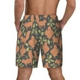 thumbnail image 4 of Daiia Squirrel And Nuts Mens Swim Trunks Swim Shorts Quick Dry Swim Shorts with Mesh Lining Pockets-X-Large, 4 of 9
